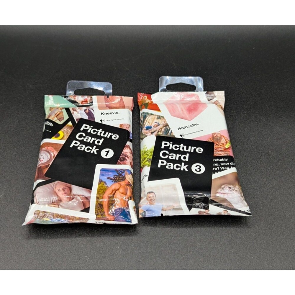Cards Against Humanity Picture Card Pack 1 and 3 Expansion 30 Picture Cards 2021